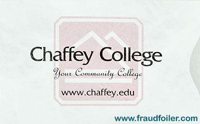 College ID cards protected from identity theft with secure protection RFID chip sleeve